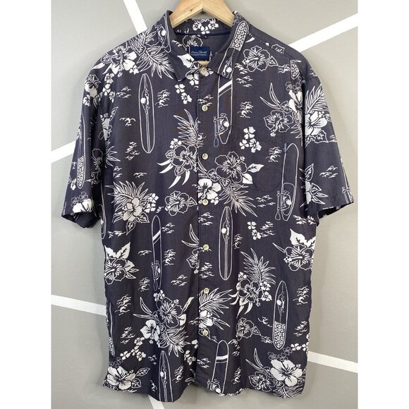 Jack O’Neill Collection SUP Stand Up Paddle Men’s L SS Shirt Hawaiian Shirt - Picture 1 of 16